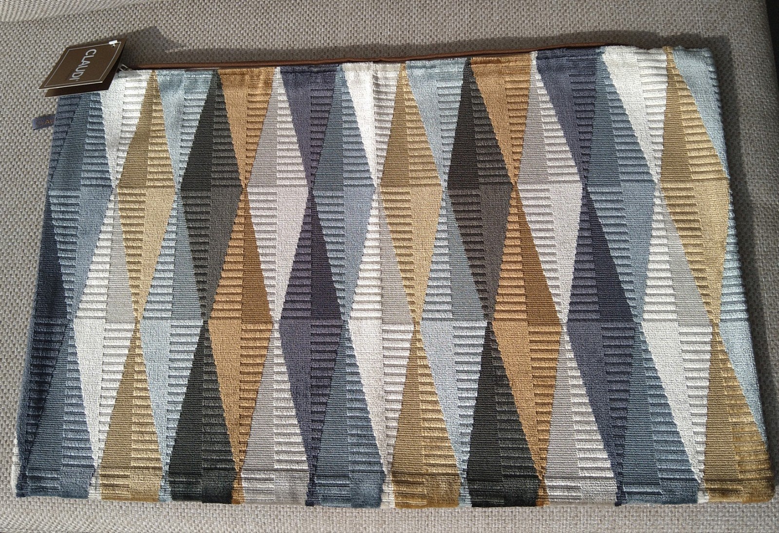 Claudi kussenhoes Indigo Arlissa, Huis en Inrichting, Meerkleurig, Kussenhoes, Nieuw, Claudi