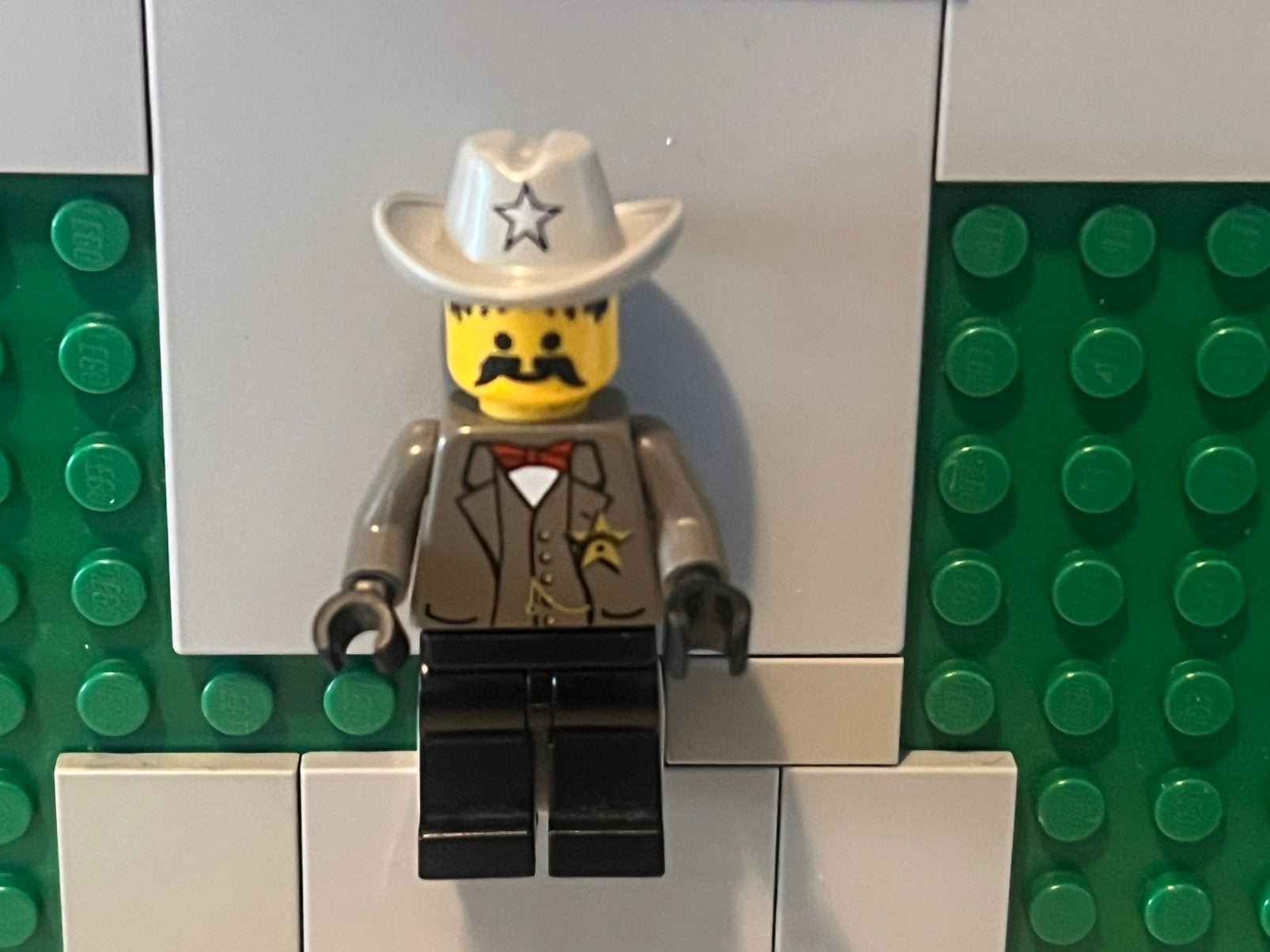 Lego leuk minifiguurtje sheriff, Ophalen of Verzenden, Zo goed als nieuw