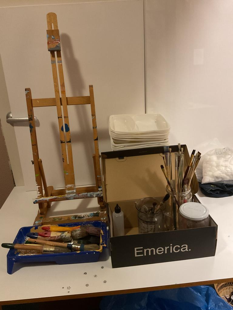 Kunstschildersbenodigdheden, Hobby en Vrije tijd, Schilderen, Gebruikt, Ophalen of Verzenden