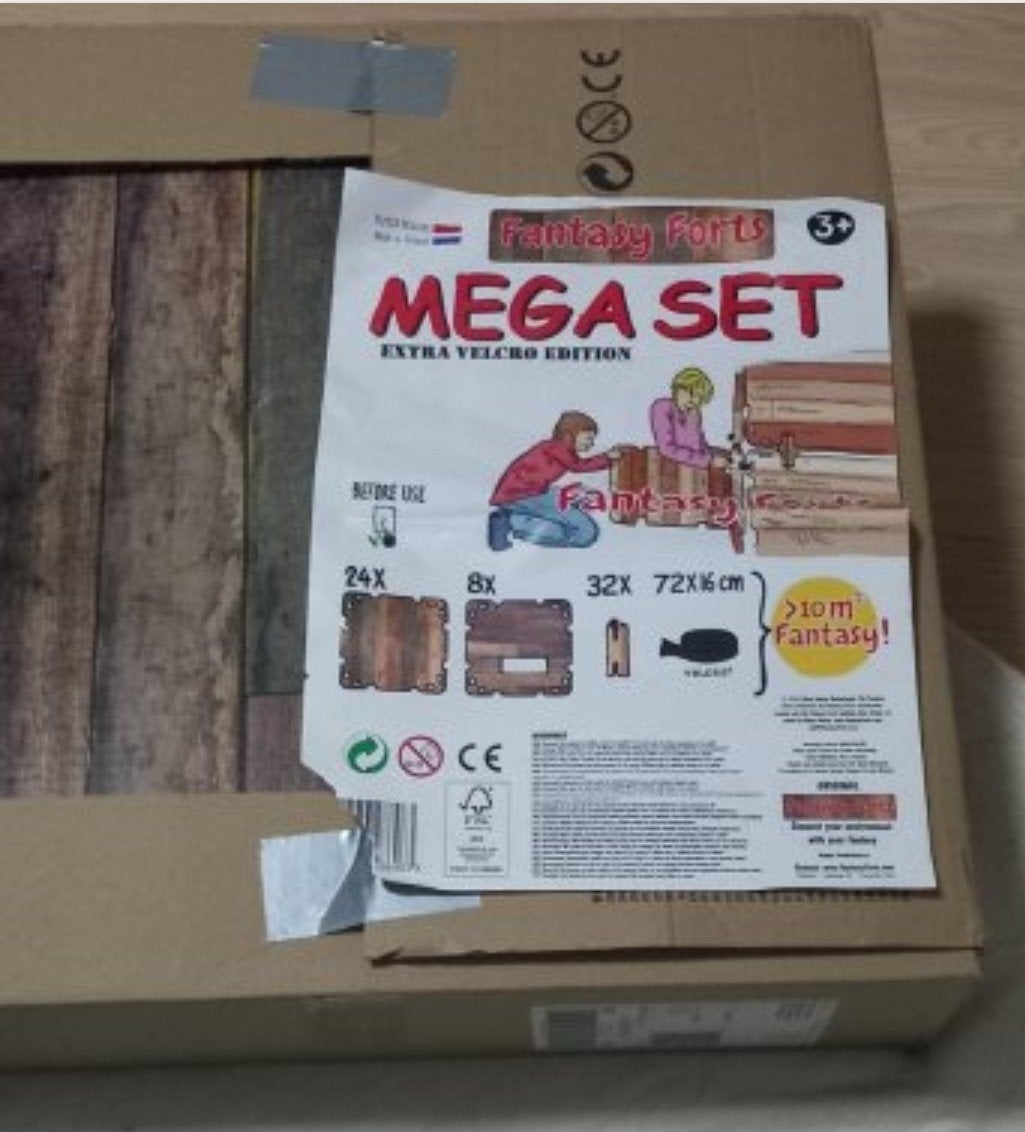 Fantasy Forts Mega Set - Bouw je eigen hutten!, Ophalen of Verzenden