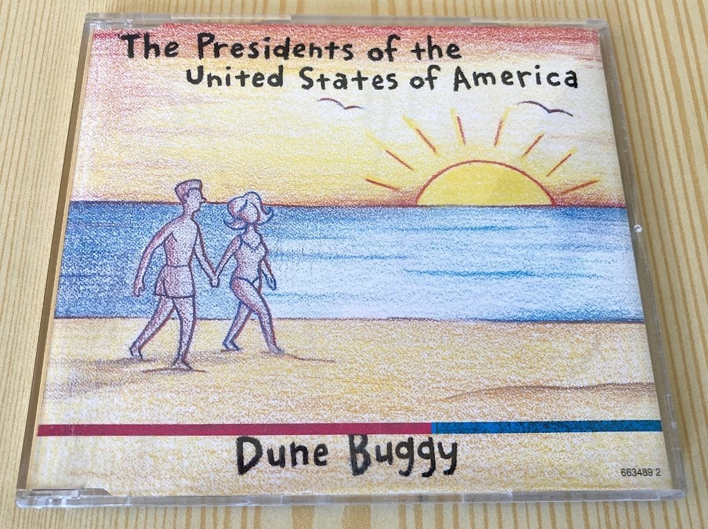 CD Single Presidents of the USA - Dune Buggy (4 Tracks), Ophalen, Maxi-single, Zo goed als nieuw, 1 single