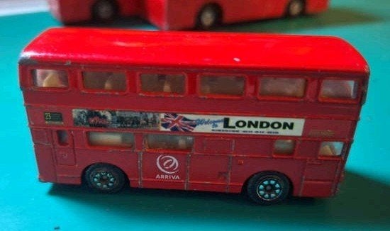Rode dubbeldekker bus van Educar, Ophalen of Verzenden, Gebruikt