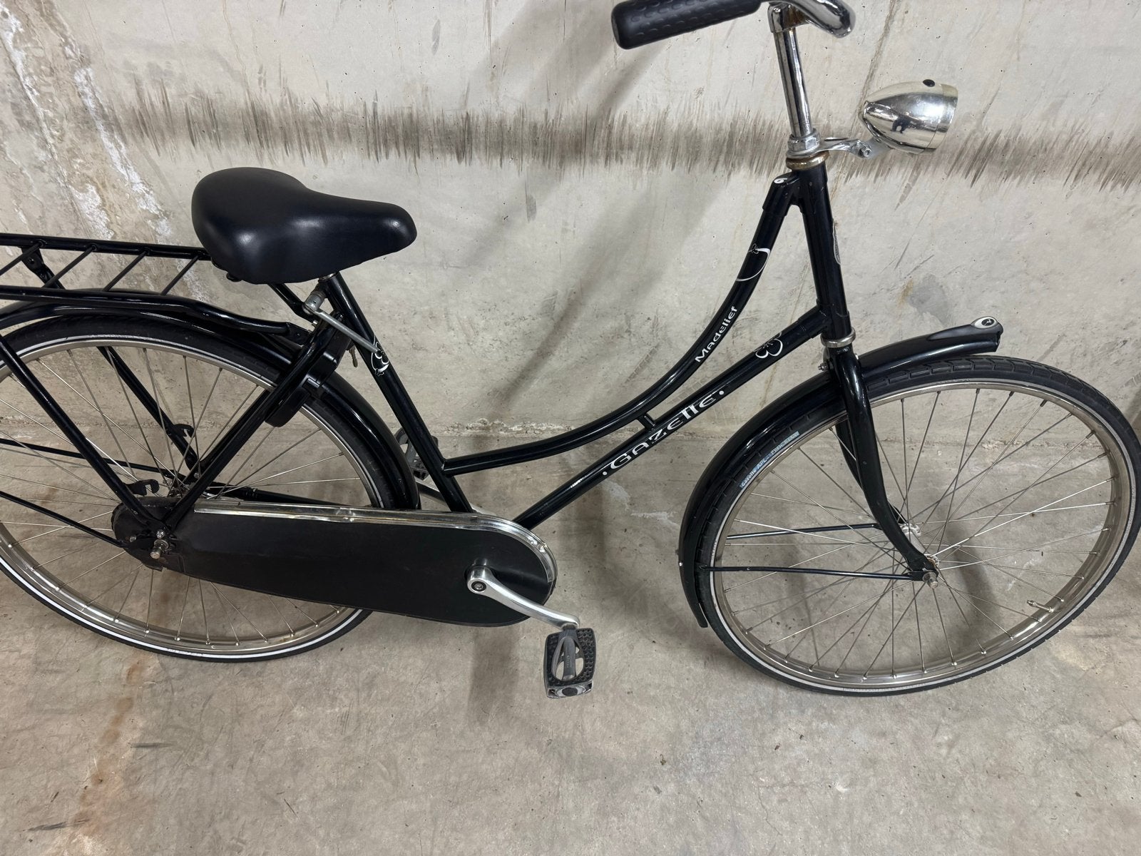 Gazelle Madelief Damesfiets - Zwart, Fietsen en Brommers, Ophalen, Terugtraprem, Gazelle, 53 tot 56 cm
