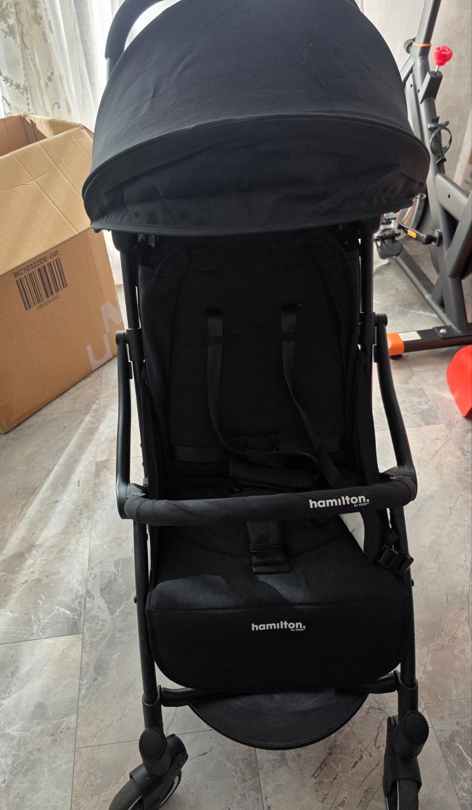 Hamilton by Yoop buggy - Compact en lichtgewicht, Kinderen en Baby's, Ophalen, Gebruikt, Overige merken, Verstelbare rugleuning