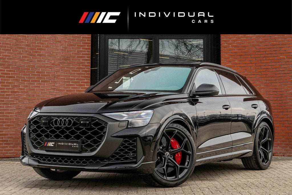 Audi RSQ8 4.0 TFSI Performance 640pk Carbon Nightv. 305 km/h, Auto's, Audi, Gebruikt, Zwart, Leder, Bedrijf