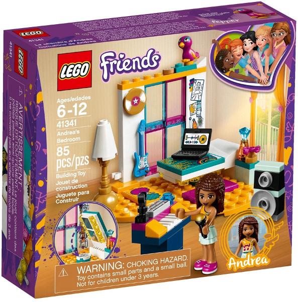 Lego Friends 41341 Andrea's slaapkamer, Lego, Nieuw, Friends, Ophalen of Verzenden