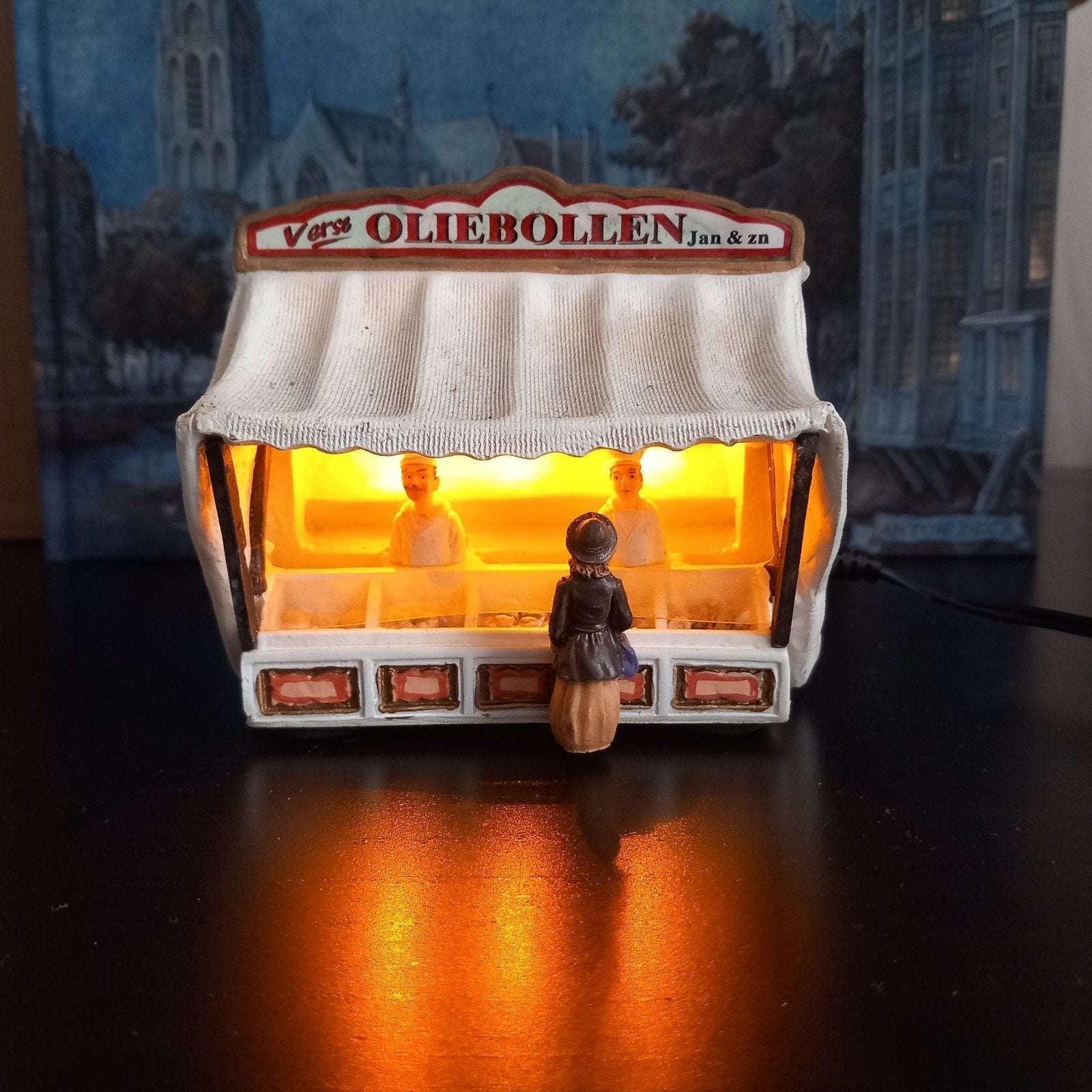 Oliebollenkraam kerstdorp, Ophalen of Verzenden, Zo goed als nieuw