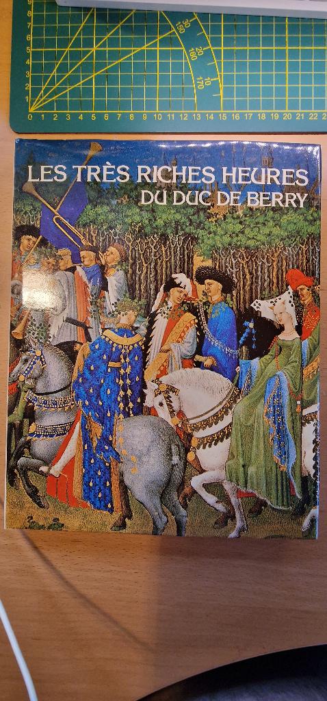 Les Tres Riches Heure Du Duc de Berry, Boeken, Kunst en Cultuur | Beeldend, Zo goed als nieuw, Schilder- en Tekenkunst, Edmond Pognon