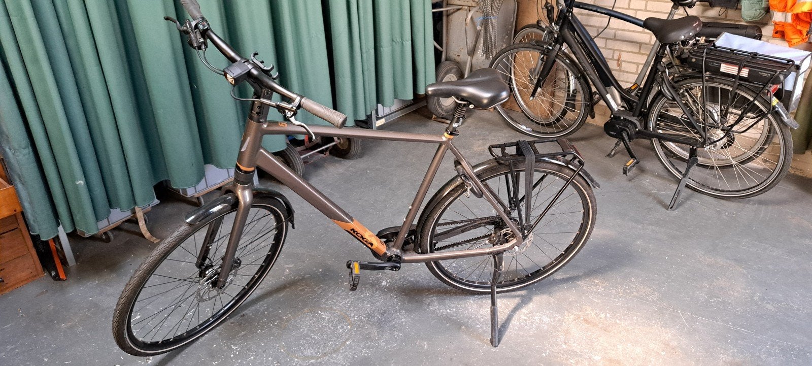 Koga F3 8.0 Herenfiets met Shimano Alfine 11 versnellingen, Gebruikt, Versnellingen, Schijfrem, Ophalen