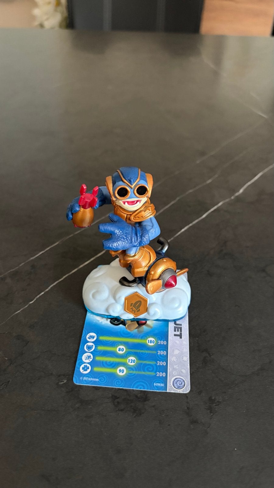 Skylanders Swap Force Boom Jet figuur met kaart, Ophalen of Verzenden, Zo goed als nieuw