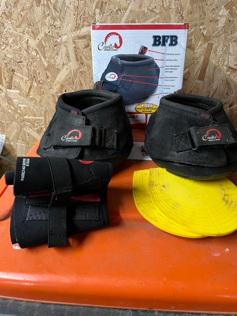 Cavallo big foot hoefschoenen, Dieren en Toebehoren, Verzenden, Gebruikt