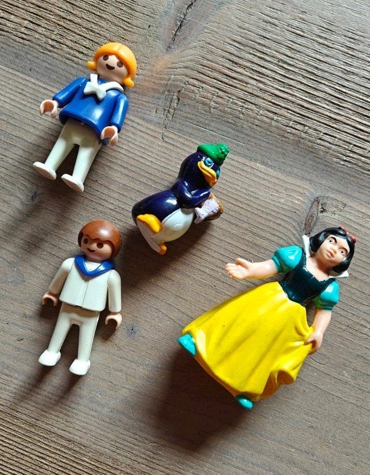 Playmobil en Disney figuren - Sneeuwwitje, pinguïn, jongen, Ophalen of Verzenden