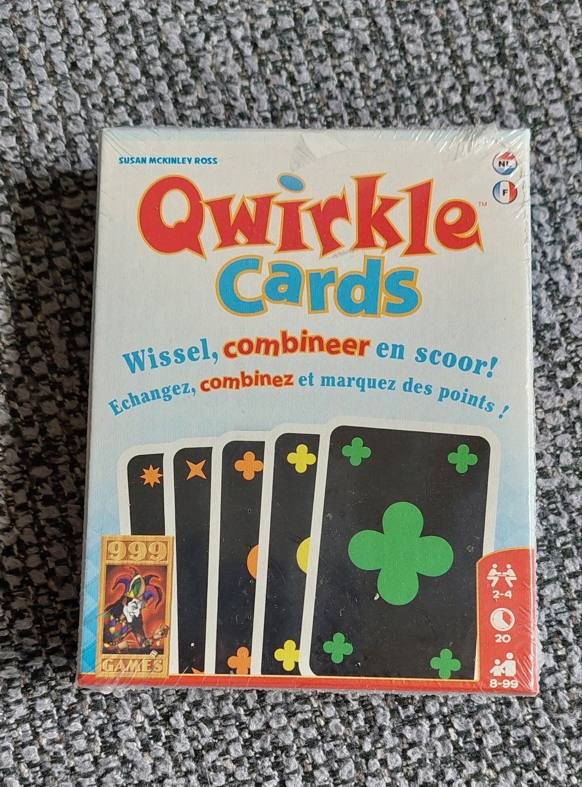 Qwirkle cards --nieuw--, Ophalen of Verzenden, Nieuw, 999 Games bv