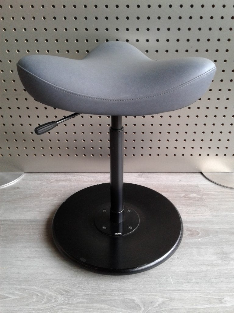 Stokke (Variér) Move (Laag) (Grijs), Zeer Mooi!, Ophalen of Verzenden, Zo goed als nieuw, Variér, Bureaukruk
