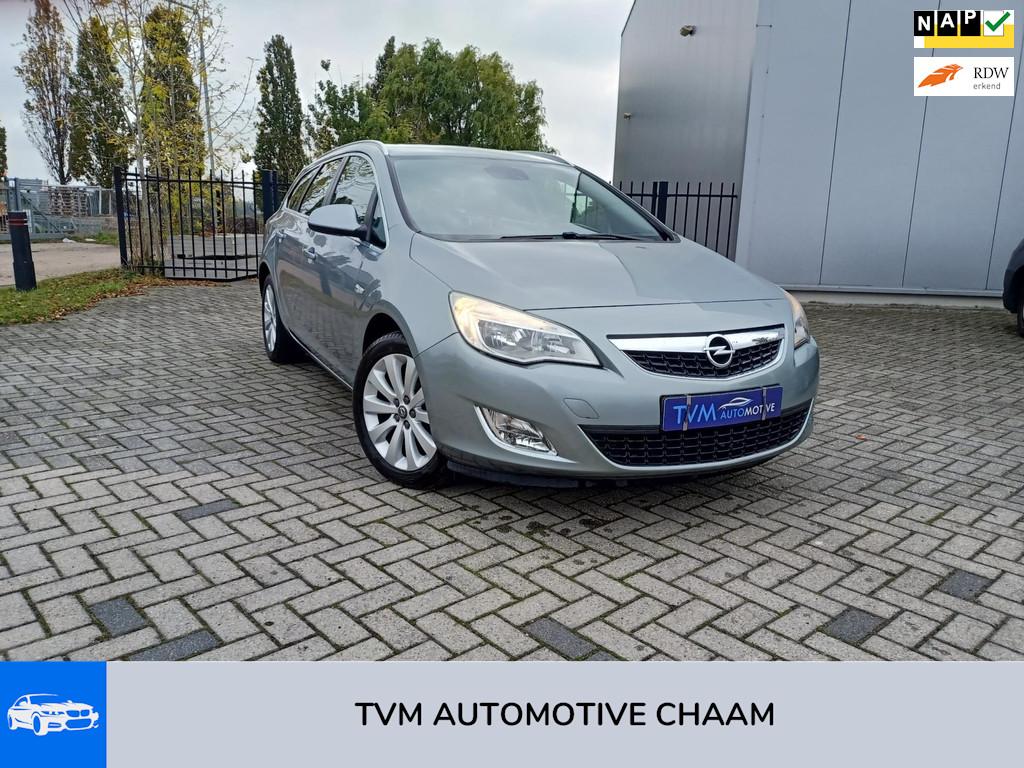 Opel Astra Sports Tourer 1.4 Turbo Cosmo AIRCO CAR PLAY, Voorwielaandrijving, Euro 5, Stof, Gebruikt
