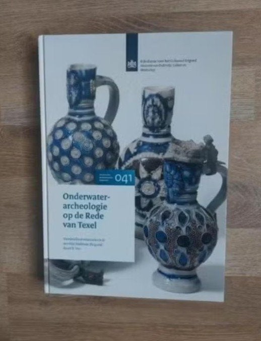 Onderwaterarcheologie op de rede van Texel door Arent D. Vos, 20e eeuw of later, Arent D. Vos, Nieuw, Ophalen of Verzenden