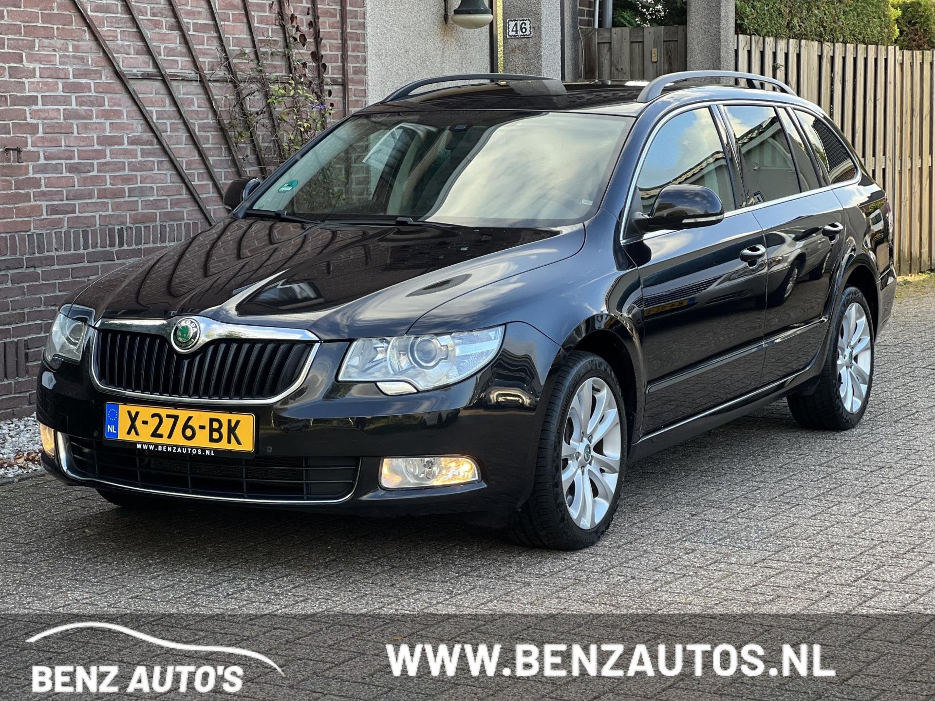 Skoda Superb Combi 3.6 FSI Elegance 4x4 Business Line Automa, Auto's, Skoda, Euro 5, Gebruikt, 2000 kg, Zwart