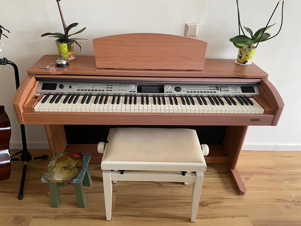 Fatar DP-400 Digitale Piano, Muziek en Instrumenten, Ophalen, Bruin, Digitaal, Zo goed als nieuw