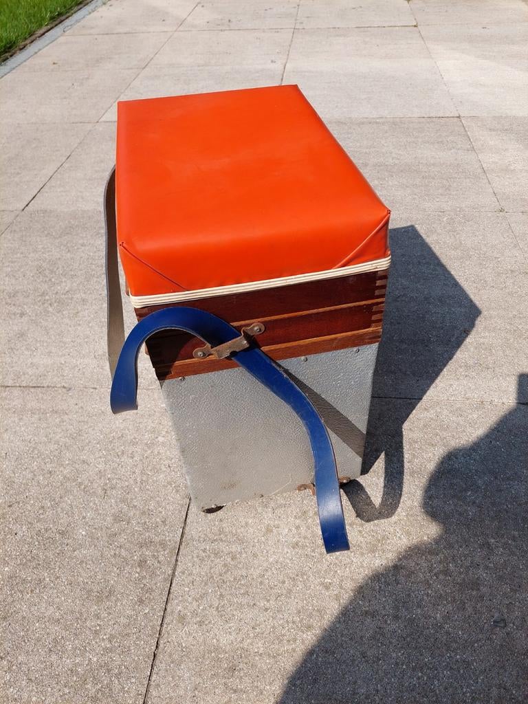 Vintage Viskoffer / Visstoel - 50 jaar oud, Ophalen