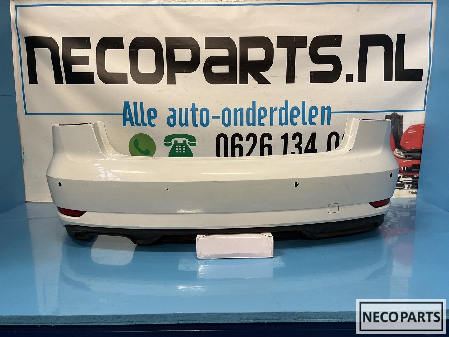 AUDI A3 8V S LINE FACELIFT LIMOUSINE SEDAN BUMPER, Gebruikt, -, -, Spatbord