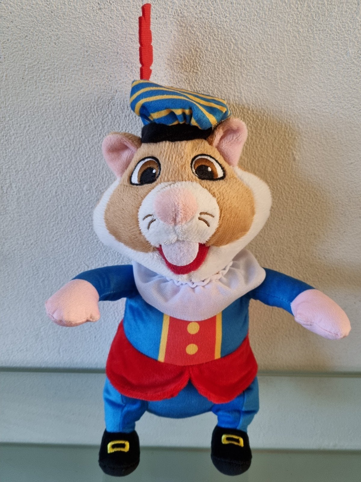Orig,AlbertHeijn, HAMSTER PIET,30cm,Label, Inwst!, Kinderen en Baby's, Hamster, Ophalen of Verzenden, Zo goed als nieuw, Middelgroot (20 tot 80 cm)