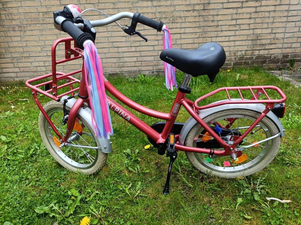 Alpina kinderfiets 16 inch, Fietsen en Brommers, Fietsen | Kinderfietsjes, Gebruikt, 16 tot 20 inch, Ophalen