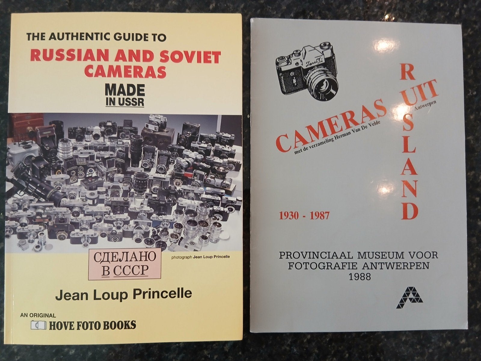 Boeken: Russian & Soviet Cameras en Cameras uit Rusland, Ophalen of Verzenden, Zo goed als nieuw, Camera's, Jean Loup Princelle, Herman Van de Velde