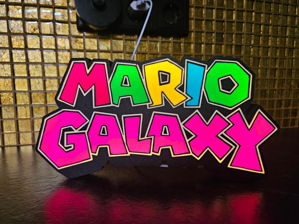Super mario galaxy lamp, Ophalen of Verzenden, Nieuw, Lichtbak of (neon) lamp