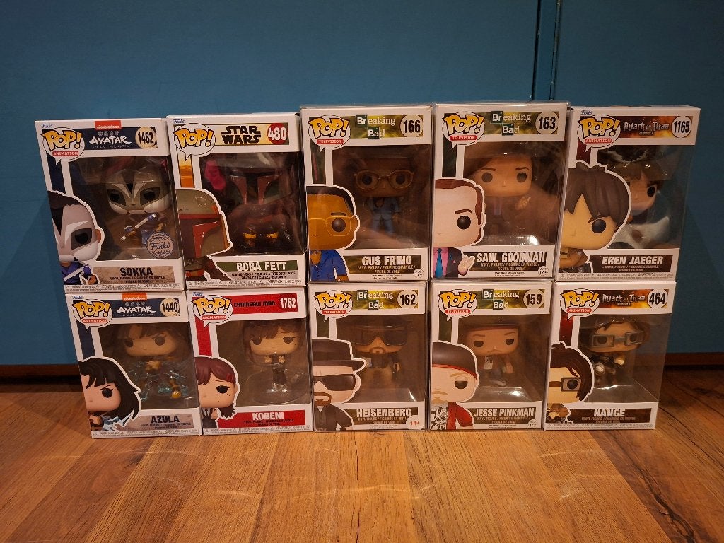 Set Funko Pops (Breaking Bad, Avatar, Attack on Titan etc), Verzamelen, Poppetjes en Figuurtjes, Ophalen of Verzenden