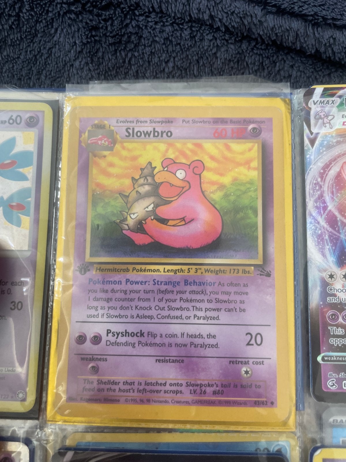 Slowbro Pokémon kaart (Wizards of the Coast), Ophalen of Verzenden, Gebruikt, Losse kaart
