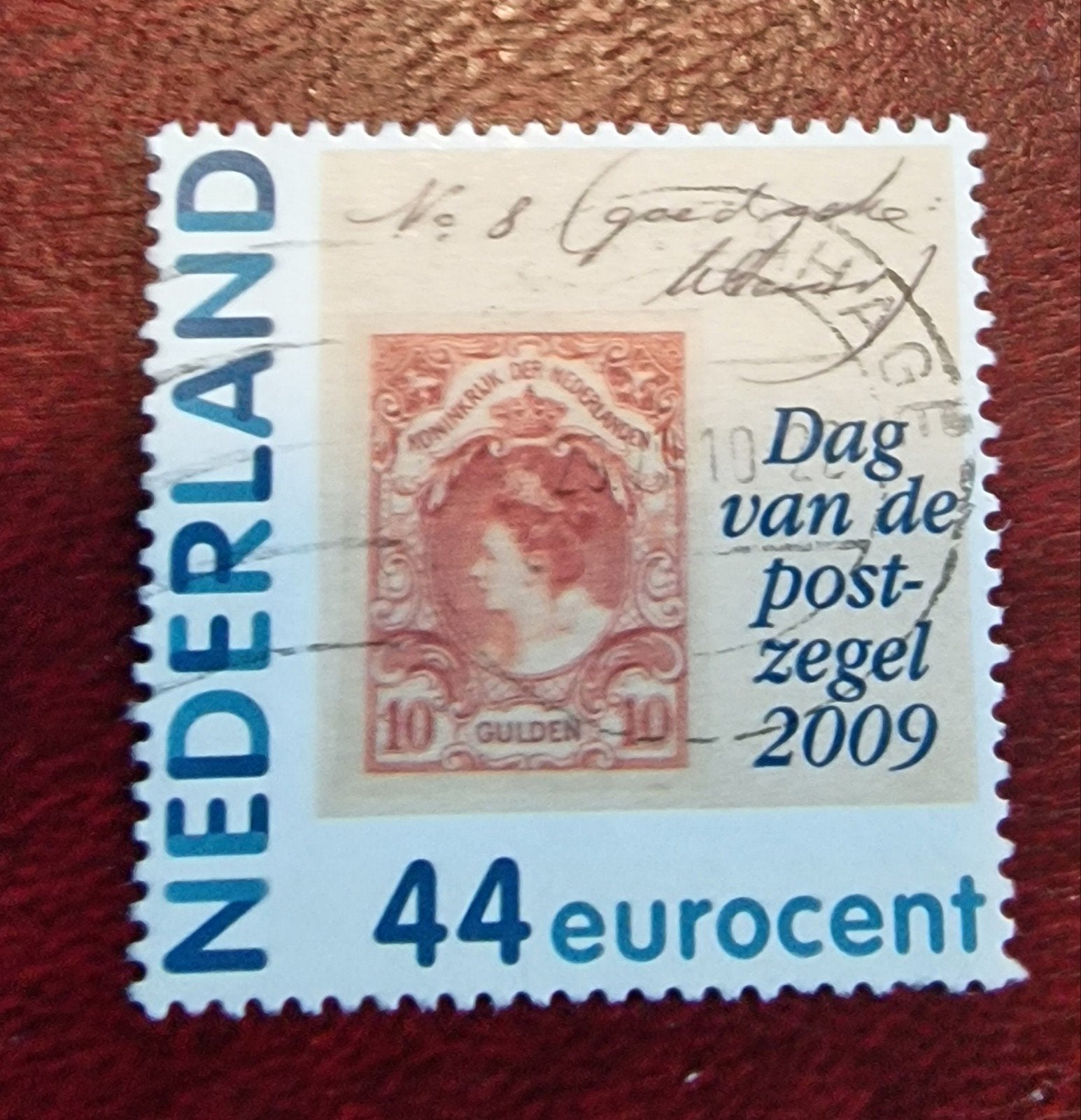 kv274 persoonlijke  postzegel 44 eurocent 2009, Postzegels en Munten, Postzegels | Nederland, Ophalen of Verzenden, Na 1940, Gestempeld