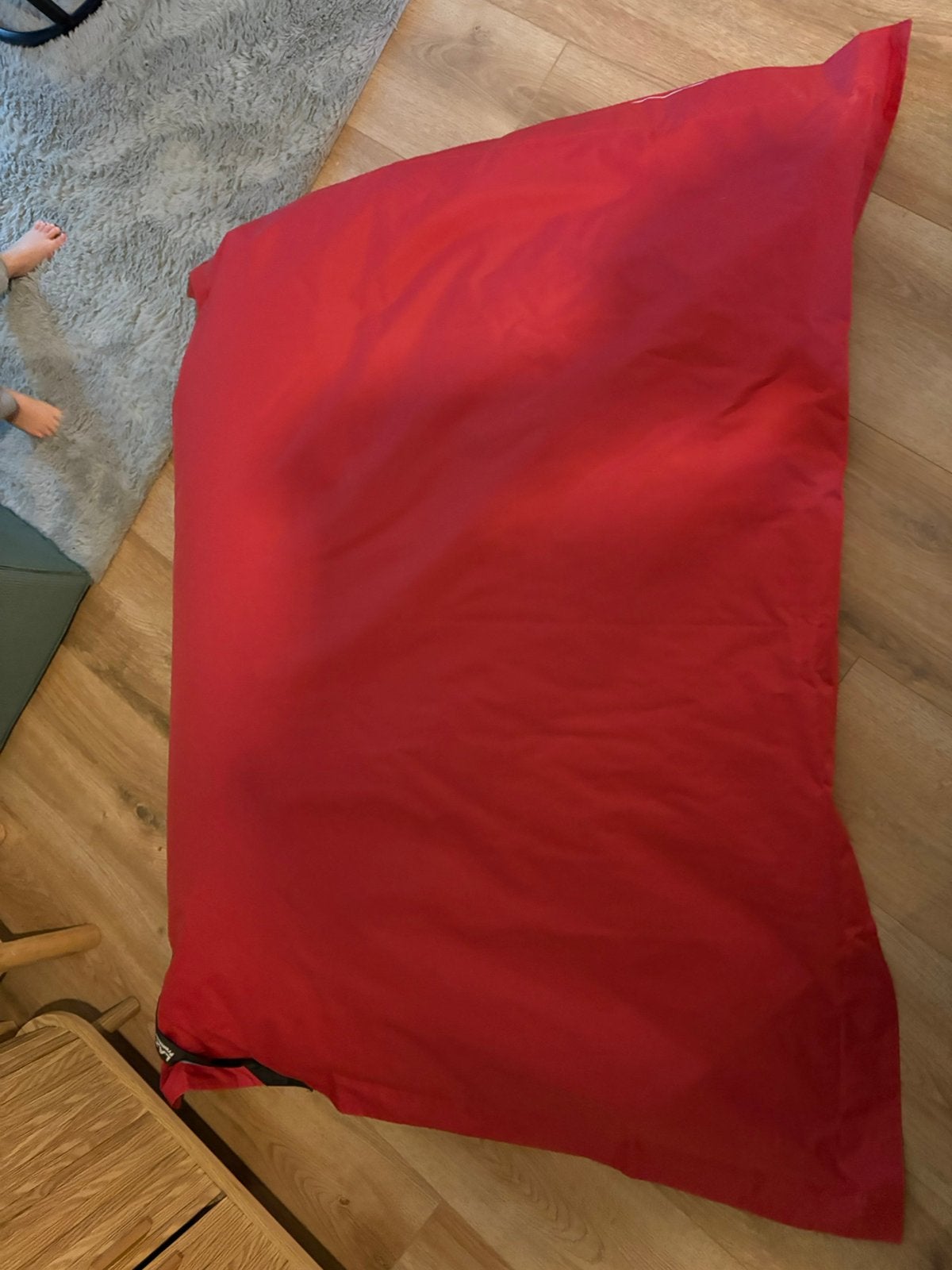 Lazy bag xl, Huis en Inrichting, Ophalen, Zo goed als nieuw, Rood