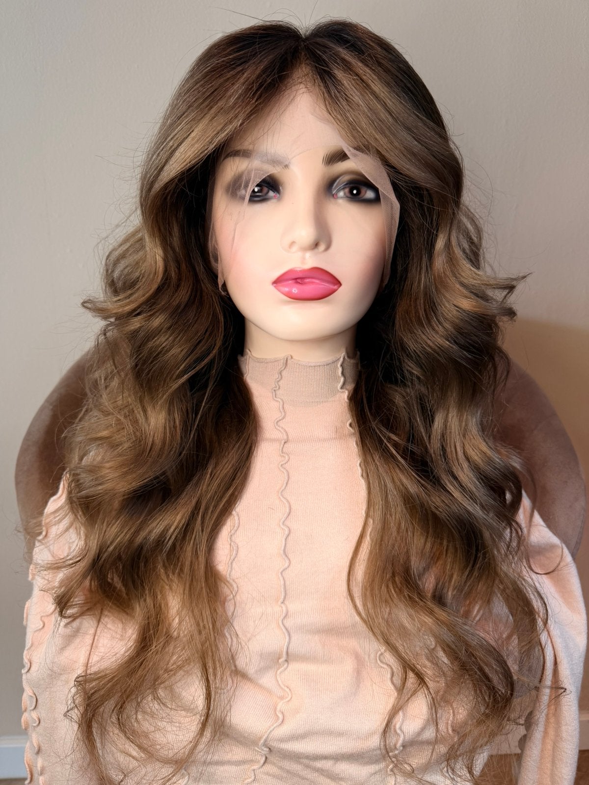 Full lace wig haarwerk pruik, Ophalen of Verzenden, Nieuw, Pruik of Haarverlenging