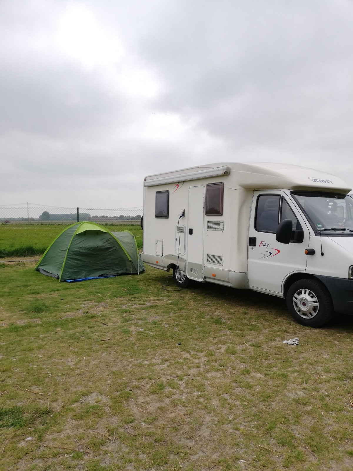 Fiat Joint Camper -17500 euro  6 meter met Fransbed en fiets, Ophalen