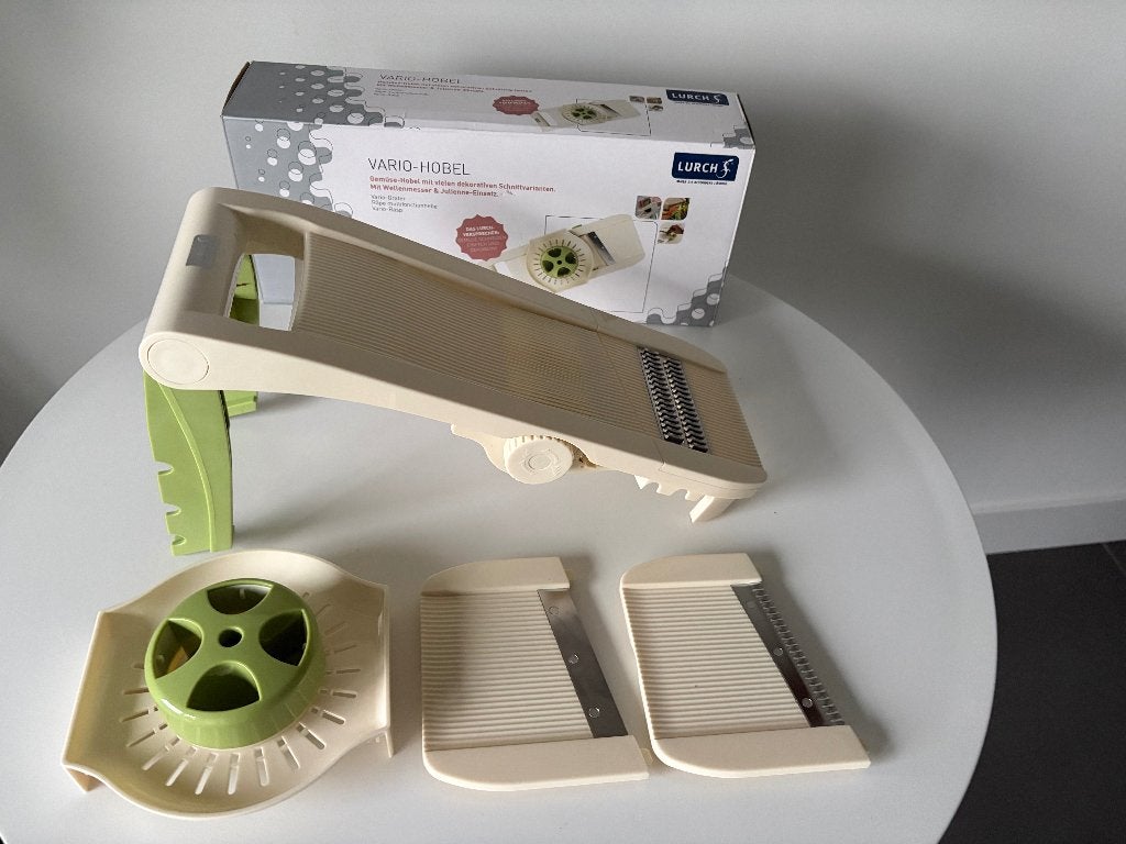 mandoline keukenhulp, Lurch, Snijmachine, Ophalen of Verzenden, Zo goed als nieuw, Overige merken