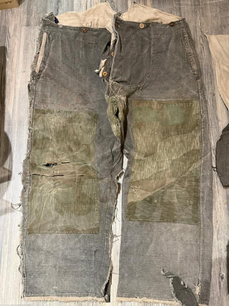 Duitse Luftwaffe Zomer/Drillich broek project WW2, Ophalen of Verzenden, Landmacht, Duitsland, Kleding of Schoenen