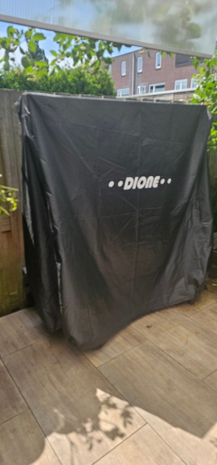 DIONE Outdoor tafeltennis/pingpong set compleet!, Sport en Fitness, Tafeltennis, Ophalen, Nieuw, Net, Batje(s) of Balletje(s)