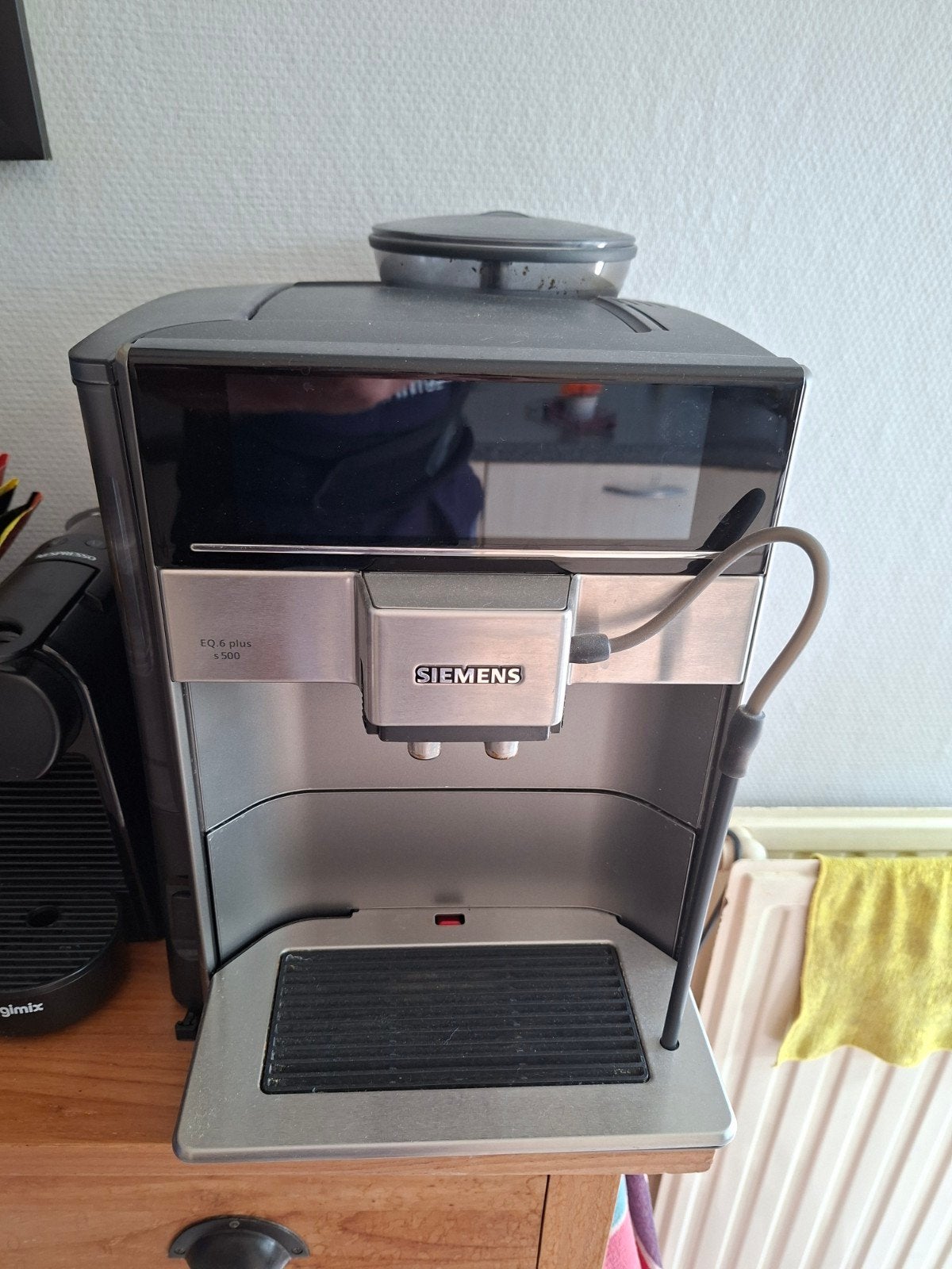 Siemens eq6 plus, Ophalen, Koffiemachine