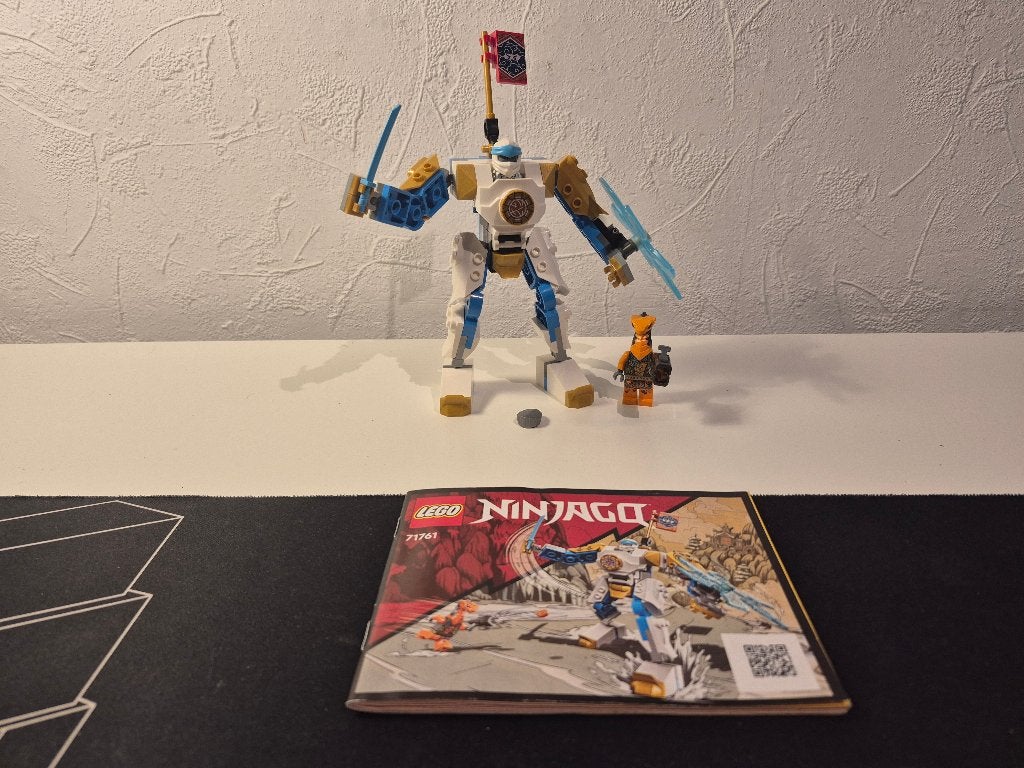 Lego Ninjago 71761 Zane’s Power Up Mech EVO, Gebruikt, Lego, Ophalen of Verzenden, Inclusief instructies