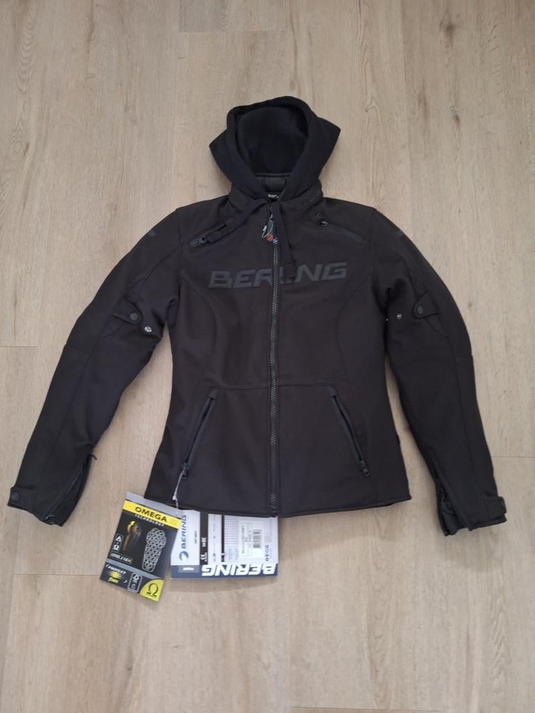 Bering Lady Drift Motorjas Maat XS (Nieuw) - Textiel, Ophalen, Nieuw met kaartje, Dames, Jas | textiel