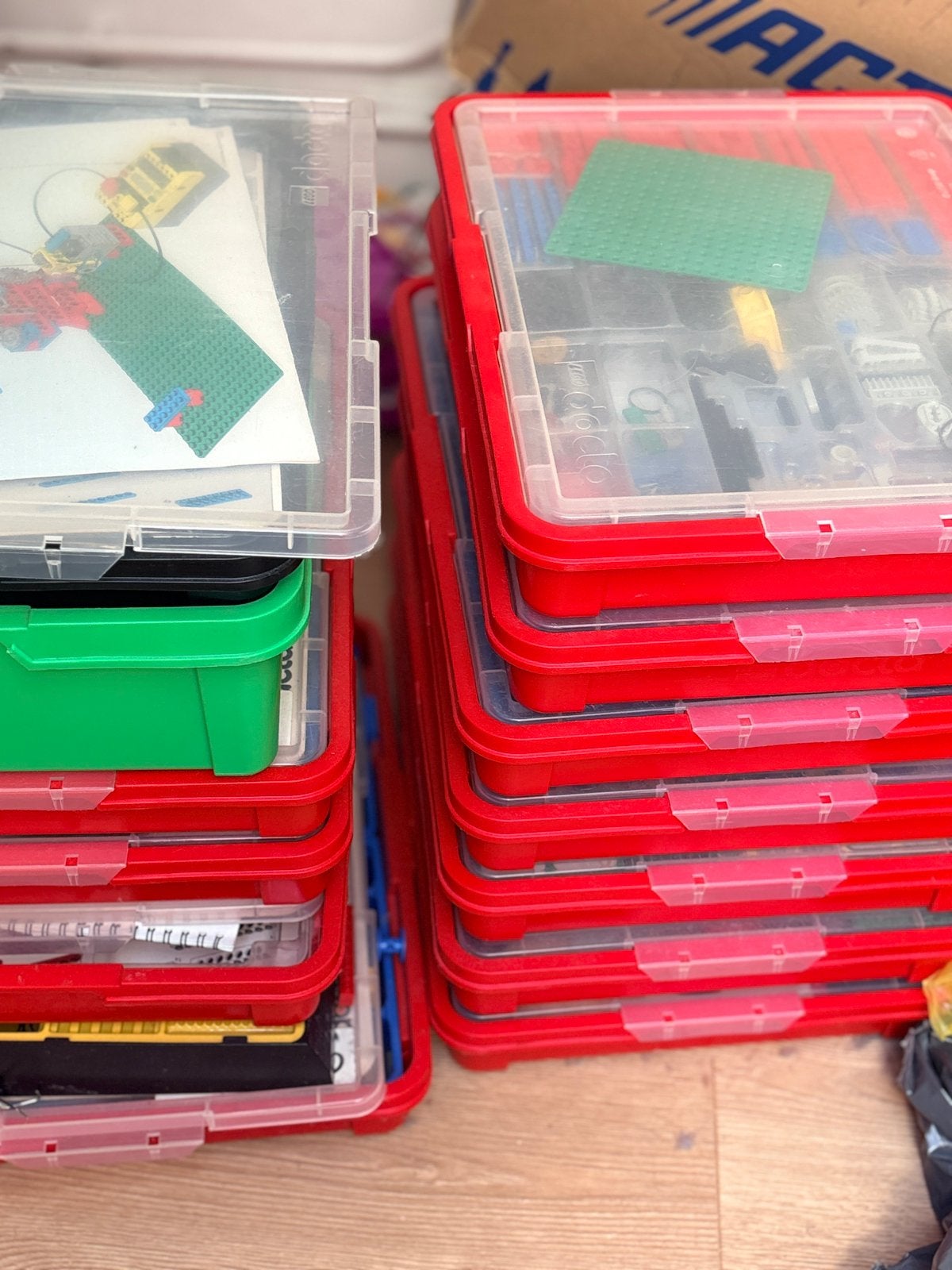 Lego dacta materialen, Ophalen, Zo goed als nieuw