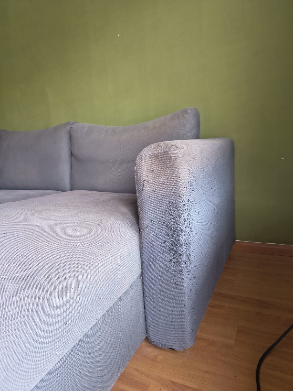 Ikea Vimle bank met chaise longue - Gebruikt, Huis en Inrichting, Ophalen, Gebruikt, 100 tot 125 cm, Hoekbank