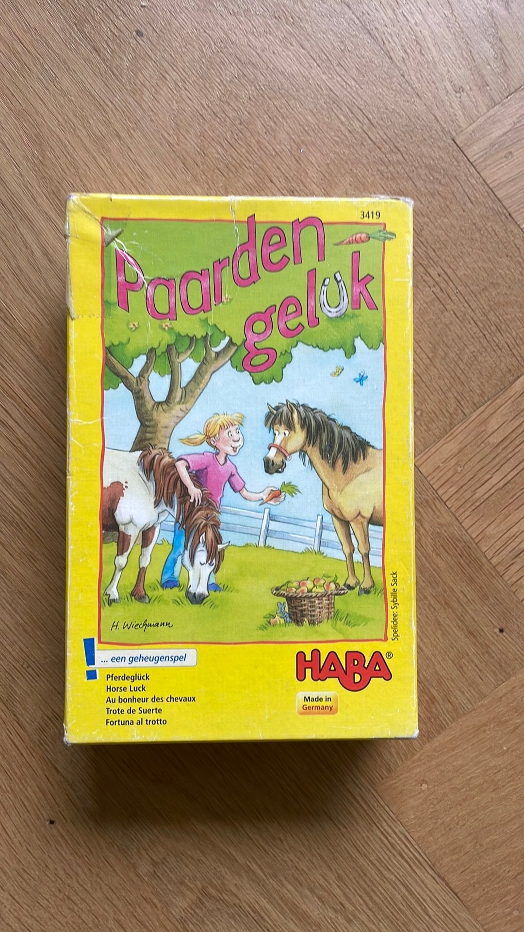 HABA Paardengeluk, Een of twee spelers, Ophalen of Verzenden, Gebruikt