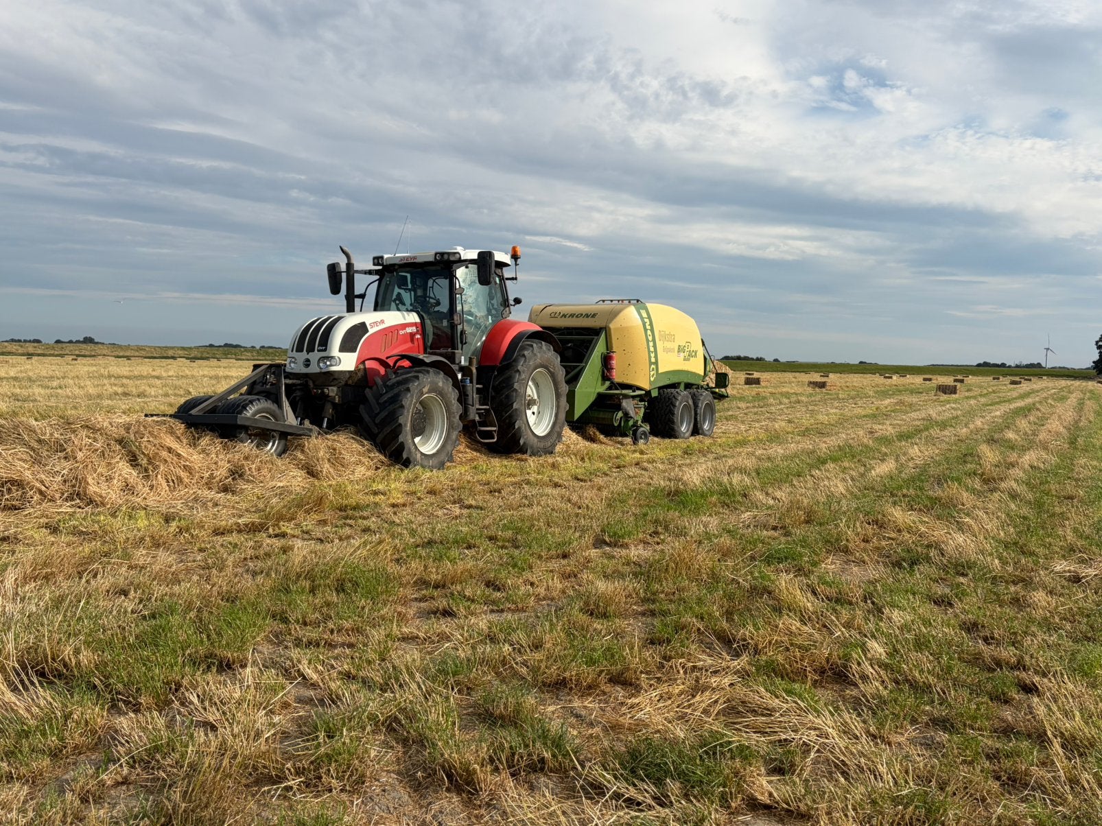 Graszaad hooi, Ophalen