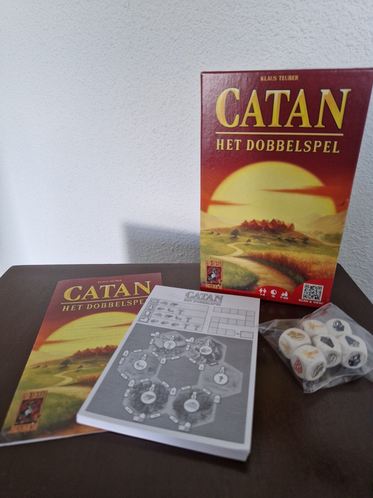 Catan: Het Dobbelspel - Compact en Leuk!, Een of twee spelers, Ophalen of Verzenden, Nieuw, Klaus Teuber