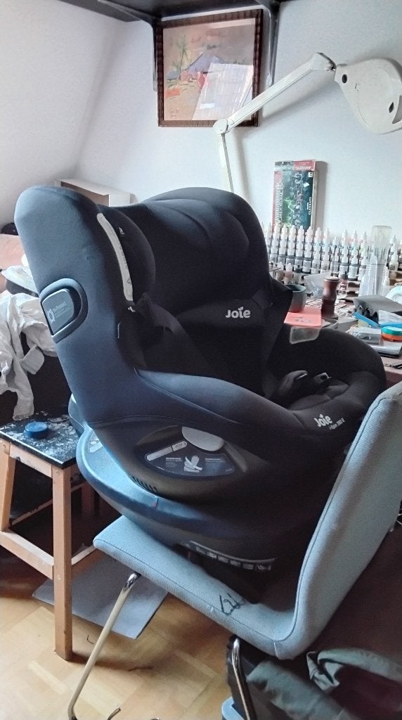 Joie i-spin 360 draaibaar autostoel 1-4 jaar isofix, Verstelbare rugleuning, Gebruikt, 0 t/m 18 kg, Isofix