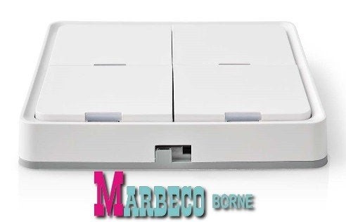 SmartLife Wandschakelaar Zigbee 3.0, Muurmontage, Switch, Nedis SmartLife, SmartLife, Zigbee, Overige typen
