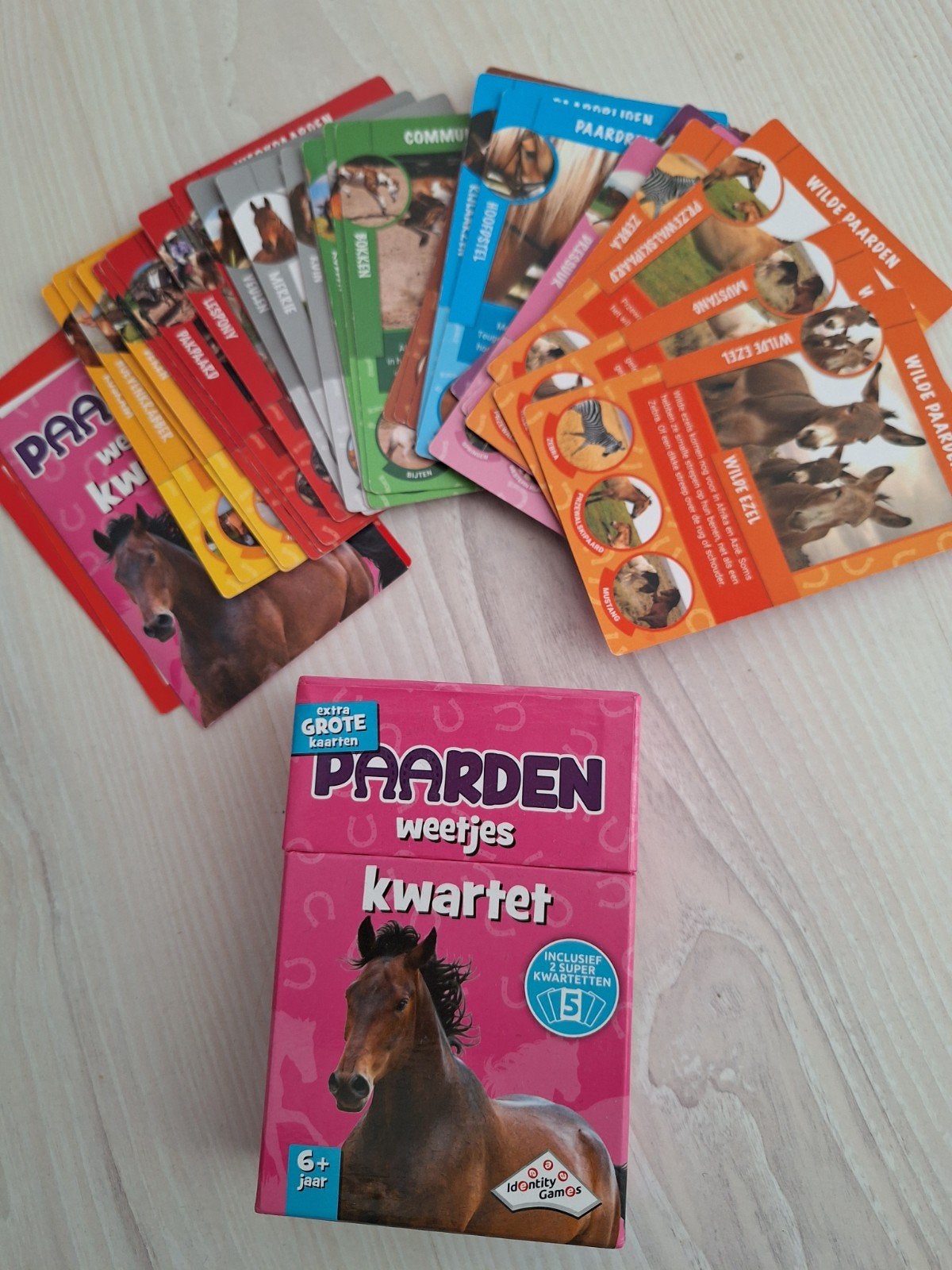 paarden kwartert, Ophalen of Verzenden, Gebruikt, Kwartet(ten)