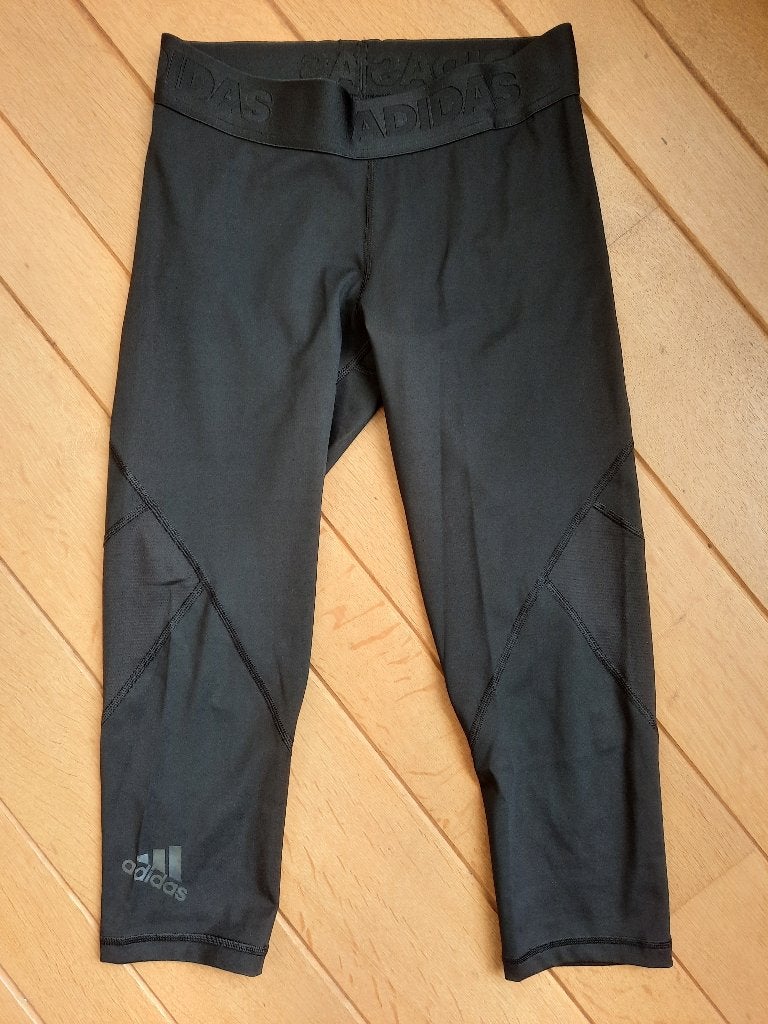 ADIDAS Compression capri legging zwart maat S/34/36 - nieuw, Kleding | Dames, Adidas, Zwart, Nieuw, Ophalen of Verzenden