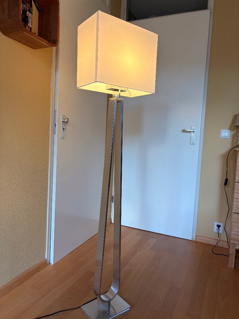 IKEA KLABB dimbare design vloerlamp - Monika Mulder, Ophalen, Gebruikt, 100 tot 150 cm, E27 (groot)
